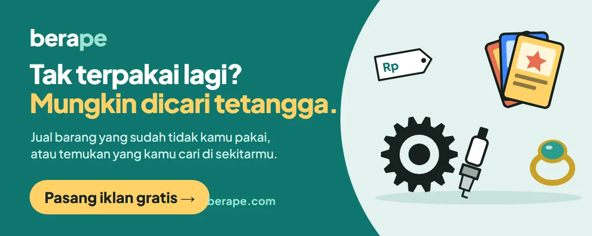 Tak terpakai lagi? Mungkin dicari tetangga.